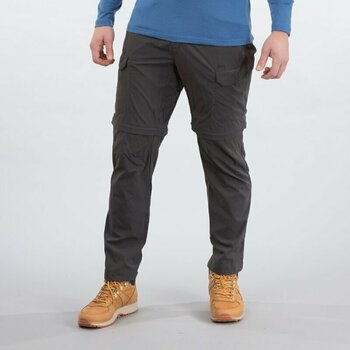 Outdoorbroek Bergans Utne ZipOff Pants Men Solid Charcoal L Outdoorbroek - 2
