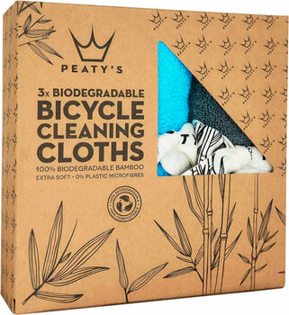 Entretien de la bicyclette Peaty's Bamboo Bicycle Cleaning Cloths Entretien de la bicyclette - 3