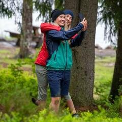 Outdoorové šortky Bergans Utne Shorts Women Navy S Kraťasy - 4