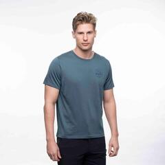 Outdoor T-Shirt Bergans Graphic Wool Tee Men Orion Blue S T-Shirt - 2