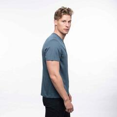 Outdoor T-Shirt Bergans Graphic Wool Tee Men Orion Blue S T-Shirt - 3