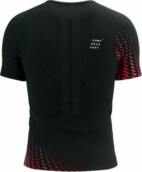 Majica za trčanje s kratkim rukavom Compressport Racing SS Tshirt M Black/High Risk Red L Majica za trčanje s kratkim rukavom - 2