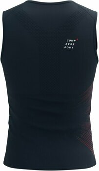 Koszulka do biegania bez rękawów Compressport Performance Tank M Salute/High Risk Red S Koszulka do biegania bez rękawów - 2