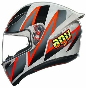 Helmet AGV K1 S Blipper Grey/Red S Helmet - 2