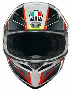 Helmet AGV K1 S Blipper Grey/Red XS Helmet - 3