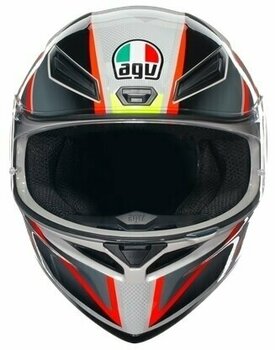 Kask AGV K1 S Blipper Grey/Red XS Kask - 3