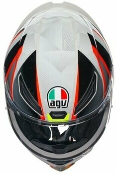 Helmet AGV K1 S Blipper Grey/Red XS Helmet - 6