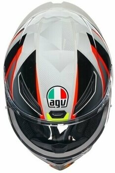 Каска AGV K1 S Blipper Grey/Red XS Каска - 6