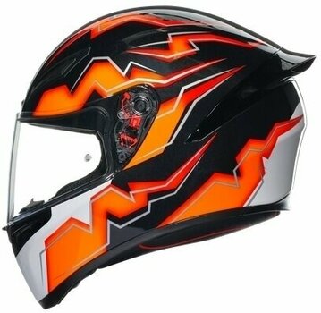 Helmet AGV K1 S Kripton Black/Orange L Helmet - 2