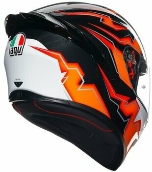 Helmet AGV K1 S Kripton Black/Orange L Helmet - 5