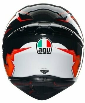 Helmet AGV K1 S Kripton Black/Orange L Helmet - 7