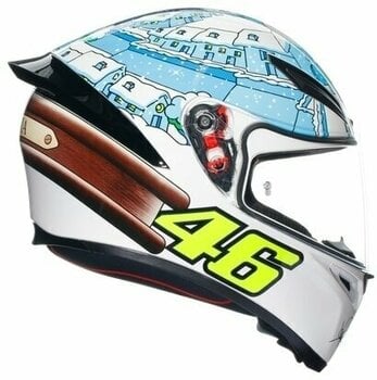 Helmet AGV K1 S Rossi Winter Test 2017 XL Helmet - 5