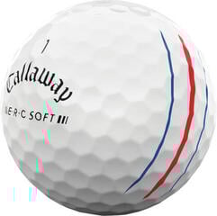Golfball Callaway ERC Soft 2023 White Triple Track Golfball - 1