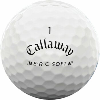 Golfový míček Callaway ERC Soft 2023 Triple Track White - 3