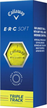 Piłka golfowa Callaway ERC Soft 2023 Triple Track Yellow - 5