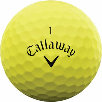 Golfový míček Callaway Supersoft 2023 Yellow - 3