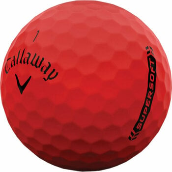 Golfový míček Callaway Supersoft Matte 2023 Red - 2
