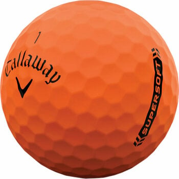 Piłka golfowa Callaway Supersoft Matte 2023 Orange - 2