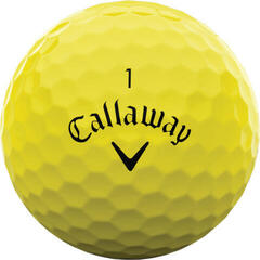 Golfball Callaway Warbird 2023 Yellow Basic Golfball - 2