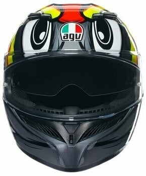 Hjelm AGV K3 Birdy 2.0 Grey/Yellow/Red S Hjelm - 3