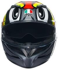 Helm AGV K3 Birdy 2.0 Grey/Yellow/Red XL Helm - 2