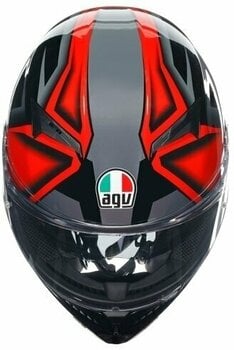 Helmet AGV K3 Compound Black/Red L Helmet - 6