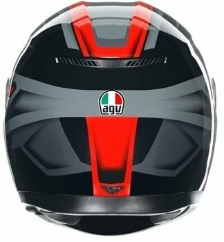 Helmet AGV K3 Compound Black/Red M Helmet - 7
