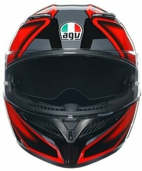 Kypärä AGV K3 Compound Black/Red S Kypärä - 3