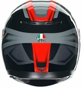 Kypärä AGV K3 Compound Black/Red S Kypärä - 7