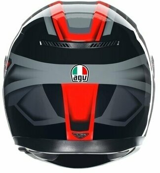 Каска AGV K3 Compound Black/Red XS Каска - 7