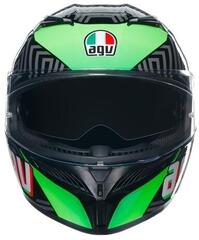 Capacete AGV K3 Kamaleon Black/Red/Green XL Capacete - 2