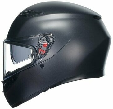 Helm AGV K3 Matt Black S Helm - 2