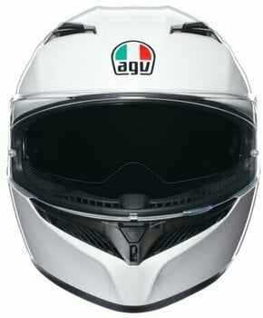 Helmet AGV K3 Mono Seta White XS Helmet - 3