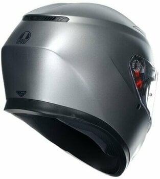 Capacete AGV K3 Rodio Grey Matt 2XL Capacete - 5