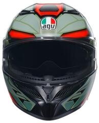 Kask AGV K3 Decept Matt Black/Green/Red XL Kask - 2