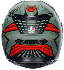 Kask AGV K3 Decept Matt Black/Green/Red XL Kask - 5