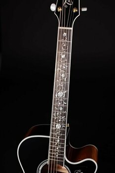 Guitare Jumbo acoustique-électrique Takamine EF450C-TT - 4