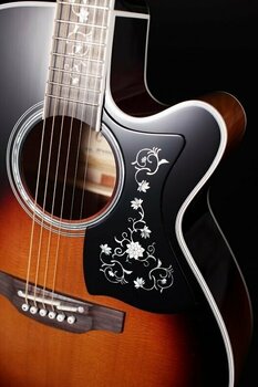 Jumbo elektro-akoestische gitaar Takamine EF450C-TT - 5