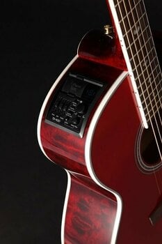 Elektroakustická kytara Jumbo Takamine GN75CE Wine Red - 6