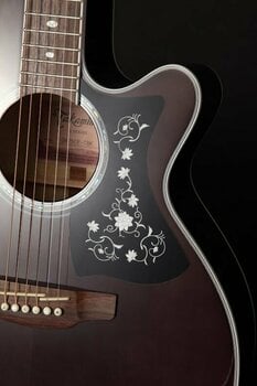 Jumbo elektro-akoestische gitaar Takamine GN75CE Transparent Black - 6