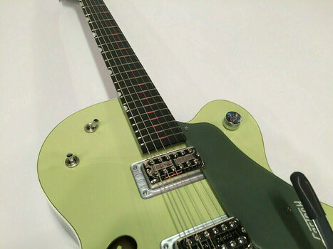 Semi-Acoustic Guitar Gretsch G6118T-60GE Professional '60 Anniversary RW LTD 2-Tone Smoke Green - 4