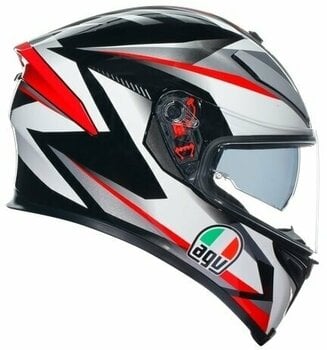 Helmet AGV K-5 S Multi Plasma White/Black/Red M/S Helmet - 3