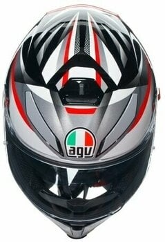 Helmet AGV K-5 S Multi Plasma White/Black/Red M/S Helmet - 5