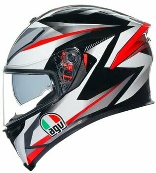 Helmet AGV K-5 S Multi Plasma White/Black/Red M/S Helmet - 7