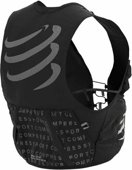 Running backpack Compressport UltRun S Pack Evo 10 Black XS Running backpack - 3