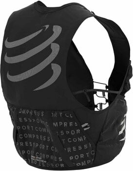 Trčanje ruksak Compressport UltRun S Pack Evo 10 Black L Trčanje ruksak - 3