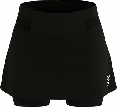 Hardloopshorts Compressport Performance Skirt W Black XS Hardloopshorts - 2