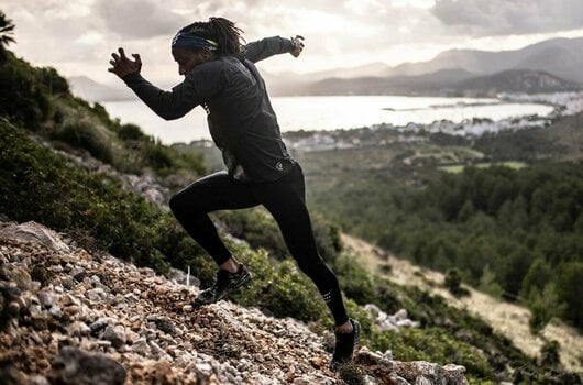 Παντελόνια / Κολάν Τρεξίματος Compressport Trail Under Control Full Tights Black T2 Παντελόνια / Κολάν Τρεξίματος - 10