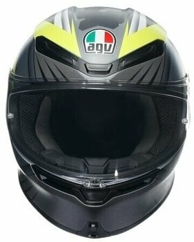 Helm AGV K6 S Excite Matt Camo/Yellow Fluo L Helm - 3