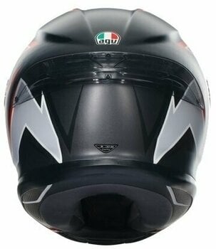 Helmet AGV K6 S Flash Matt Black/Grey/Red L Helmet - 7